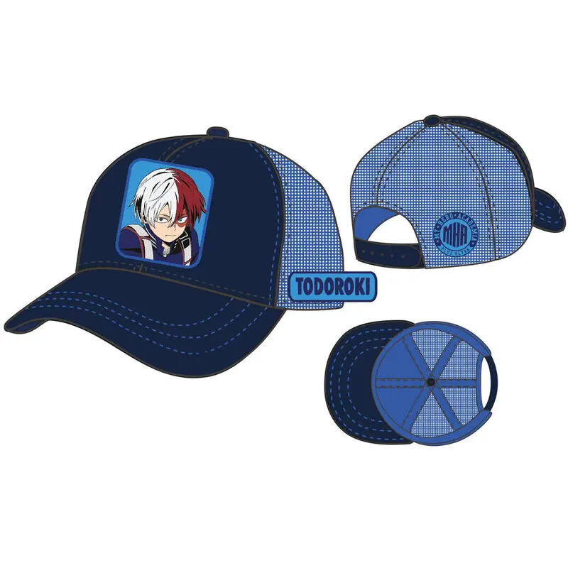 My Hero Academia Todoroki felnőtt baseball sapka termékfotó