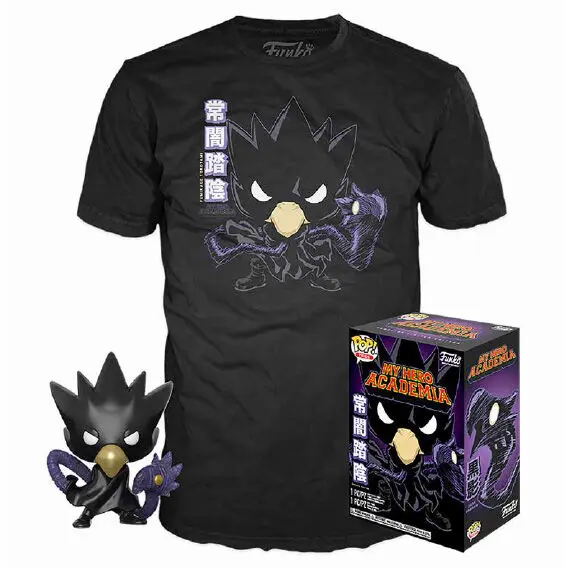 My Hero Academia Tokoyami Funko POP figura és póló csomag termékfotó