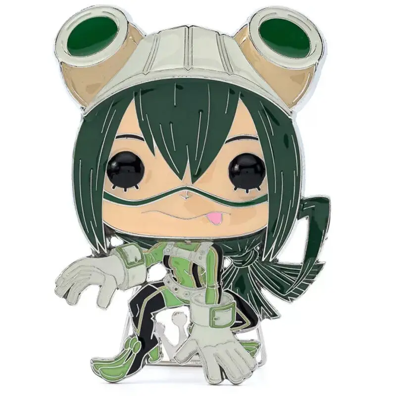 My Hero Academia Tsuyu Asui Big Enamel POP kitűző 10cm termékfotó