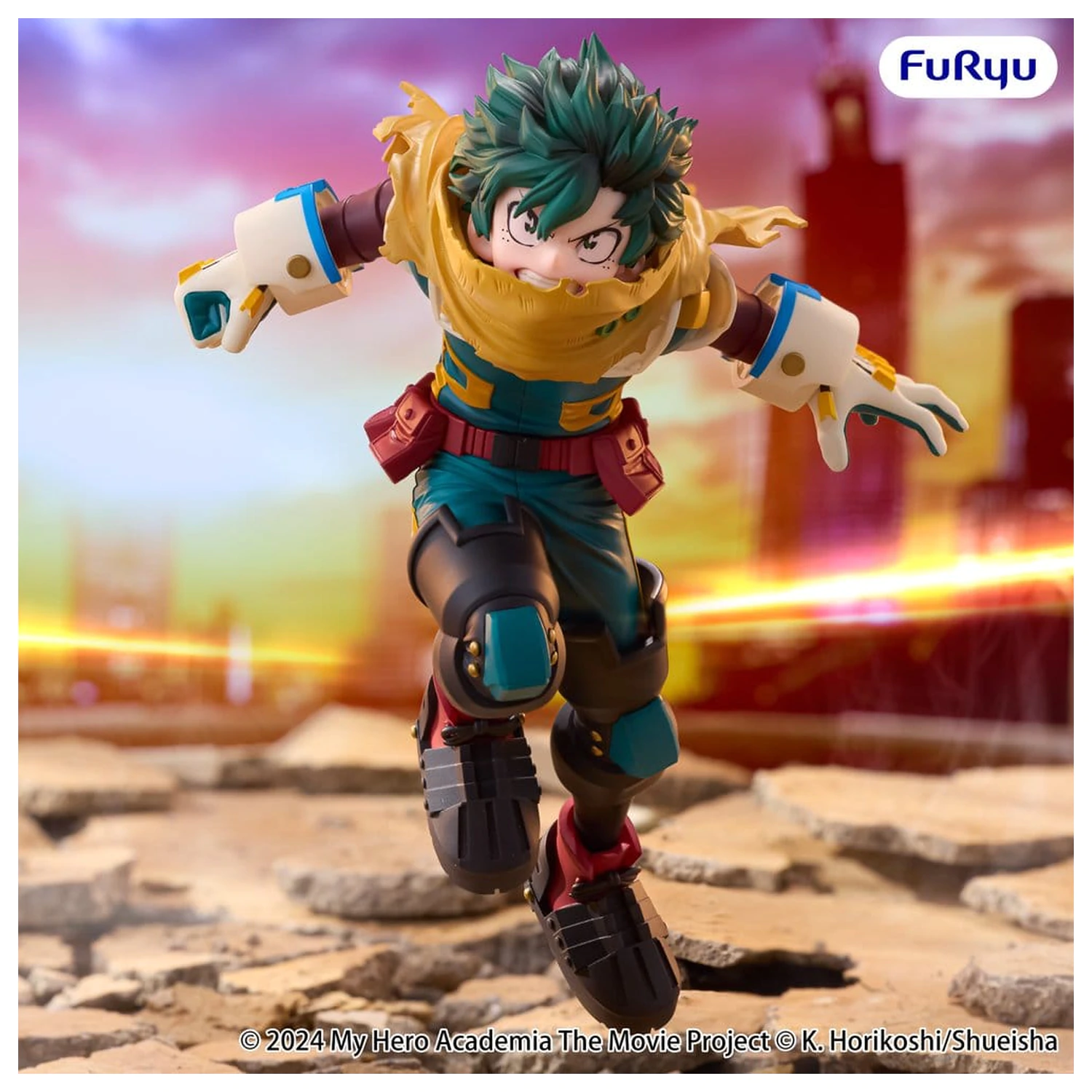 My Hero Academia: You're Next Muchute Figure Izuku Midoriya PVC figura 16 cm termékfotó