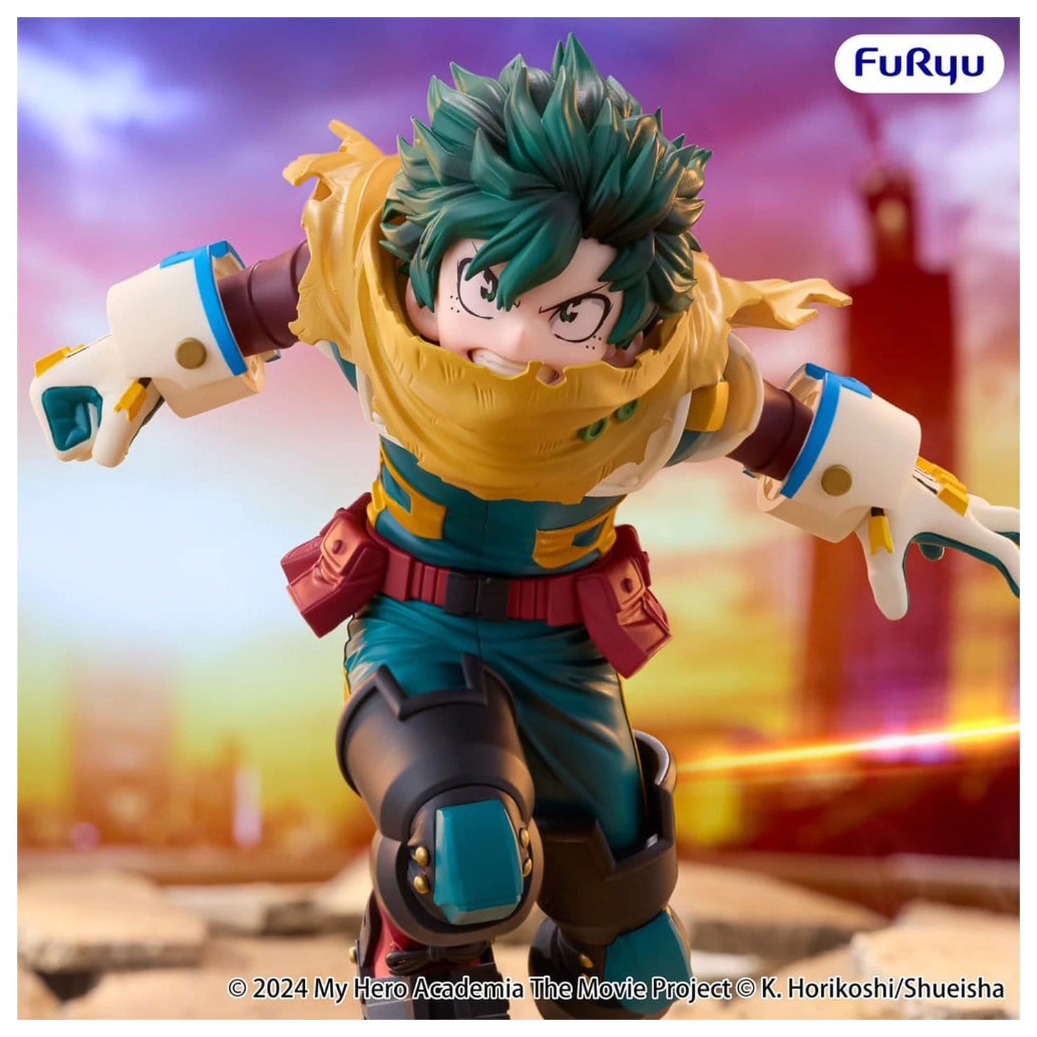 My Hero Academia: You're Next Muchute Figure Izuku Midoriya PVC figura 16 cm termékfotó