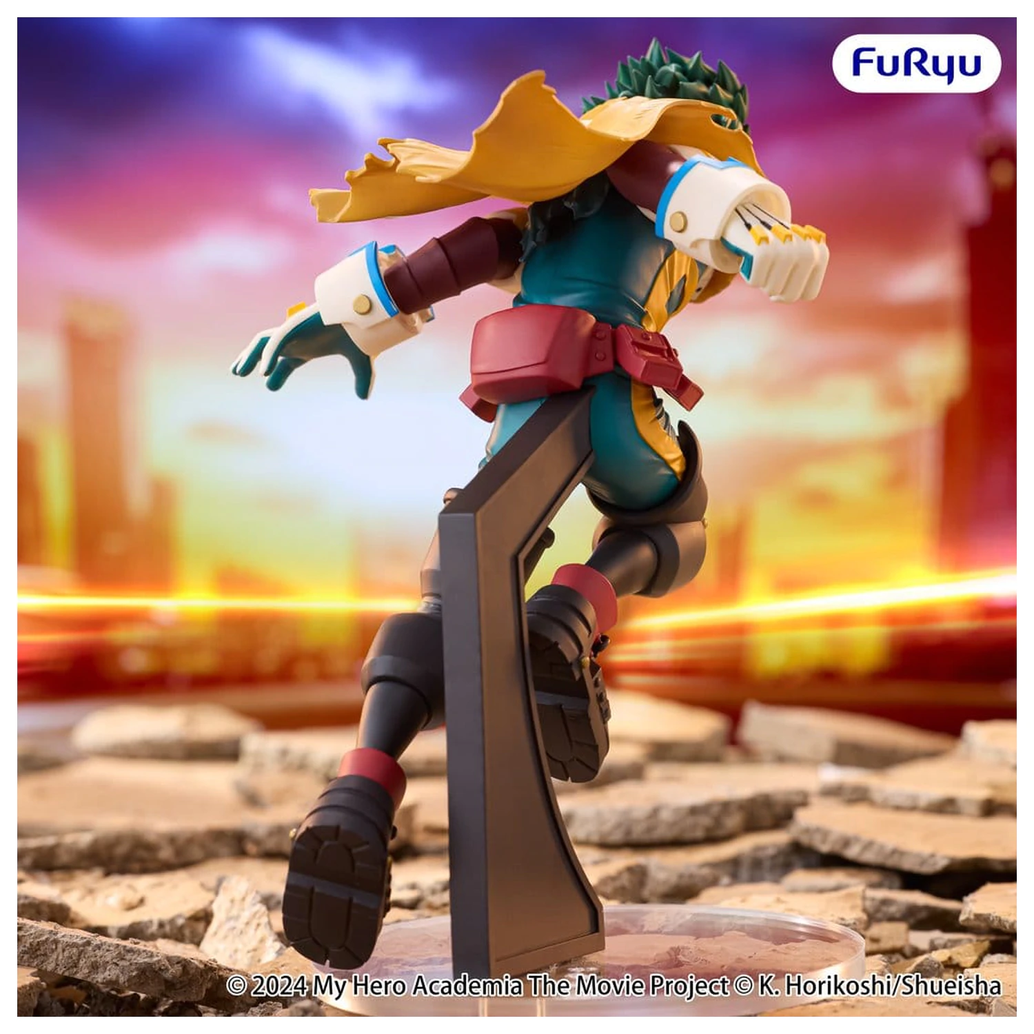 My Hero Academia: You're Next Muchute Figure Izuku Midoriya PVC figura 16 cm termékfotó