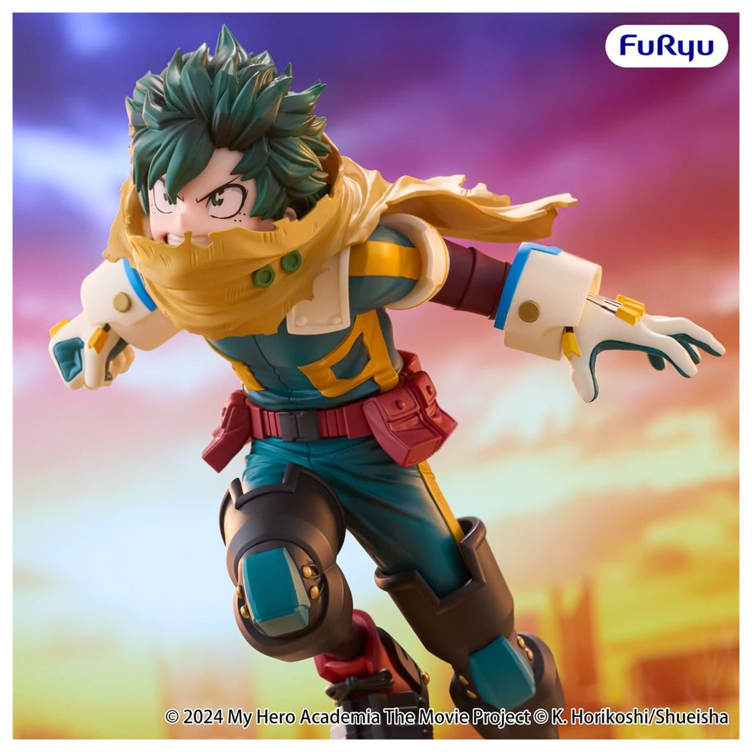 My Hero Academia: You're Next Muchute Figure Izuku Midoriya PVC figura 16 cm termékfotó