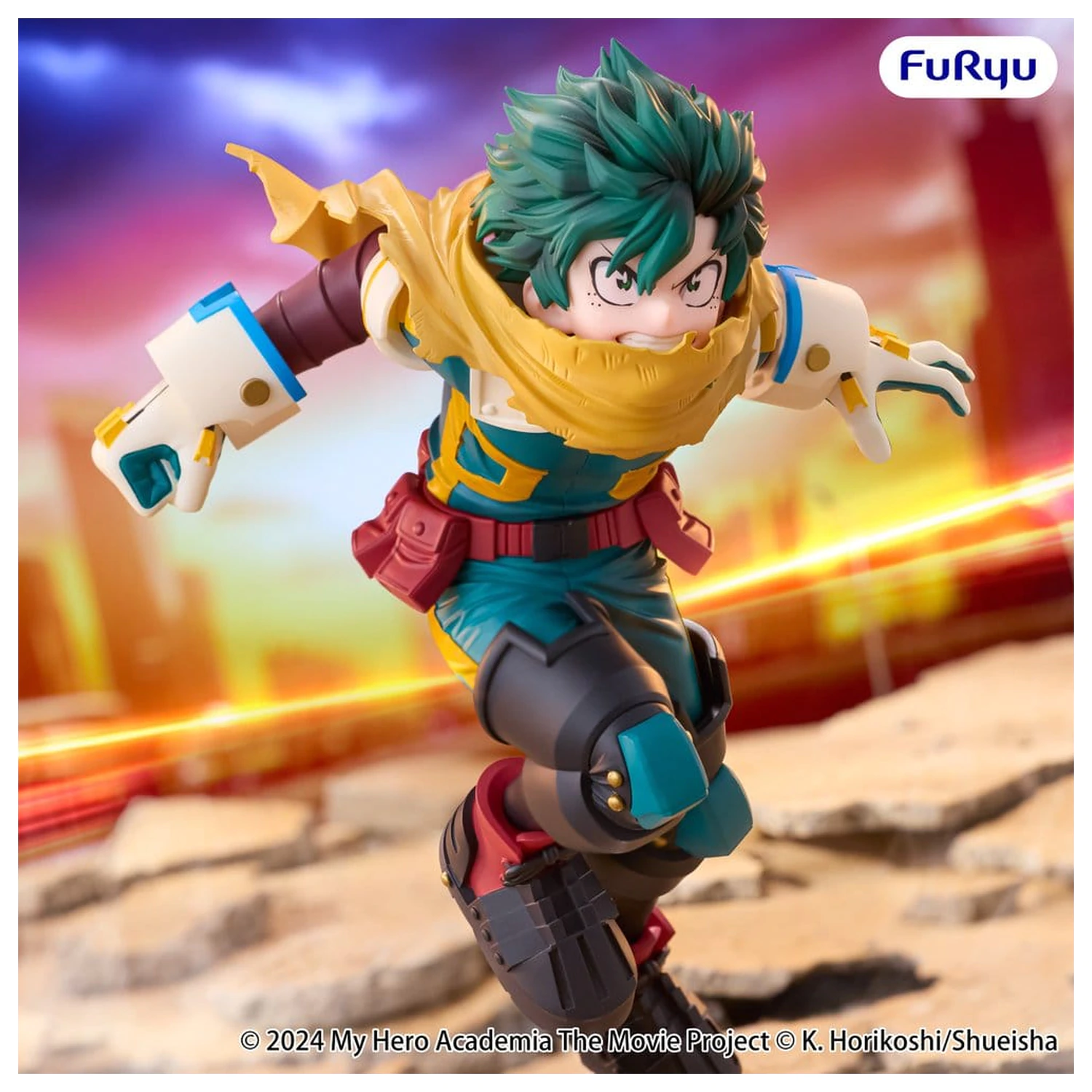 My Hero Academia: You're Next Muchute Figure Izuku Midoriya PVC figura 16 cm termékfotó
