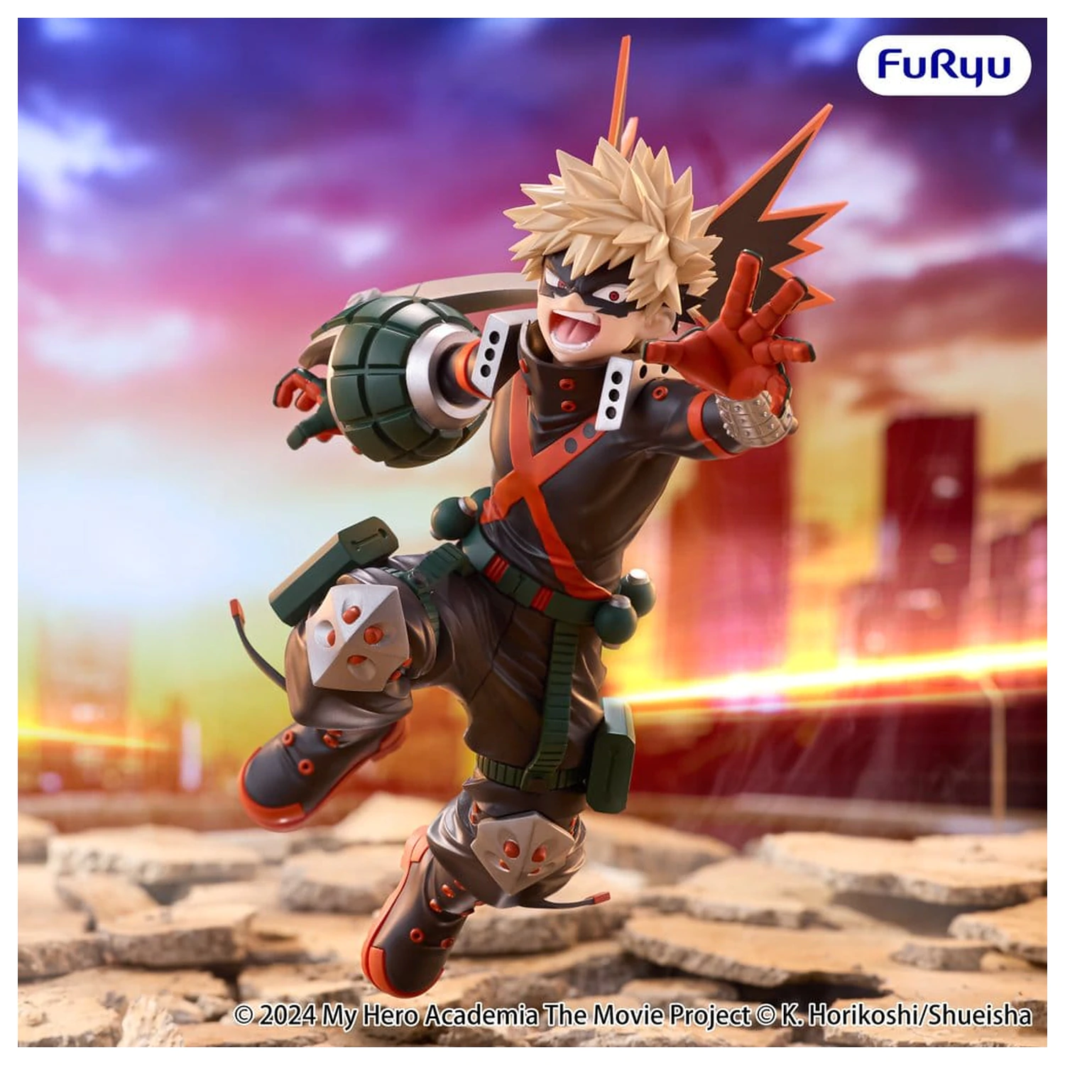 My Hero Academia: You're Next Muchute PVC figura Katsuki Bakugo 25 cm termékfotó
