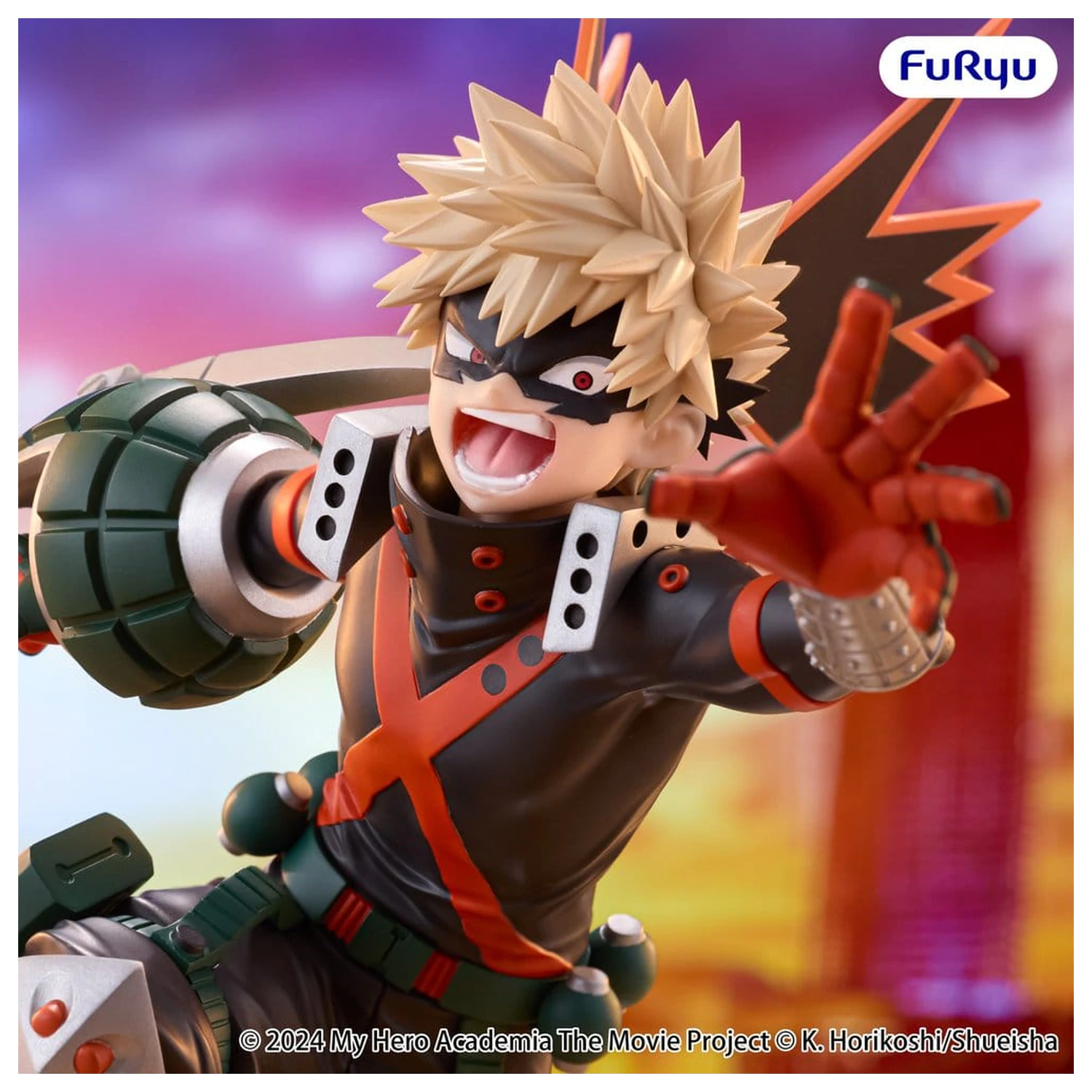 My Hero Academia: You're Next Muchute PVC figura Katsuki Bakugo 25 cm termékfotó