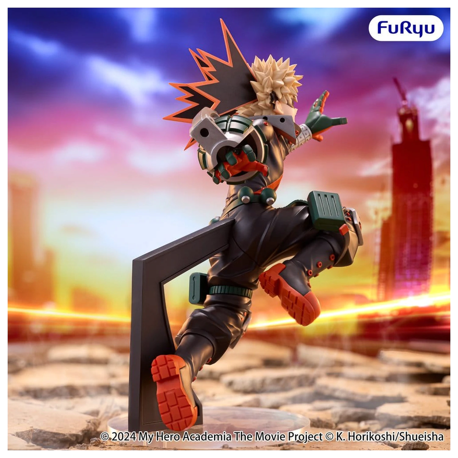 My Hero Academia: You're Next Muchute PVC figura Katsuki Bakugo 25 cm termékfotó