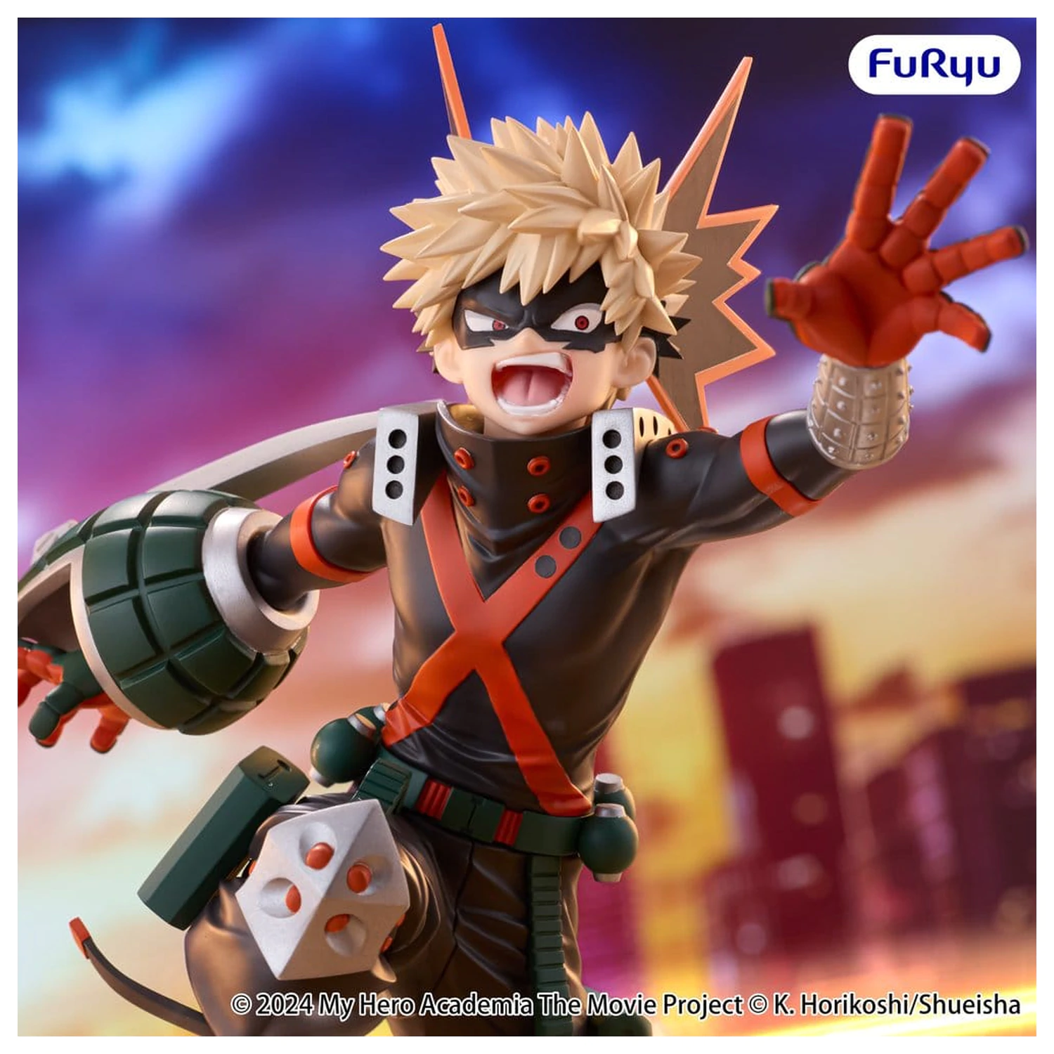 My Hero Academia: You're Next Muchute PVC figura Katsuki Bakugo 25 cm termékfotó