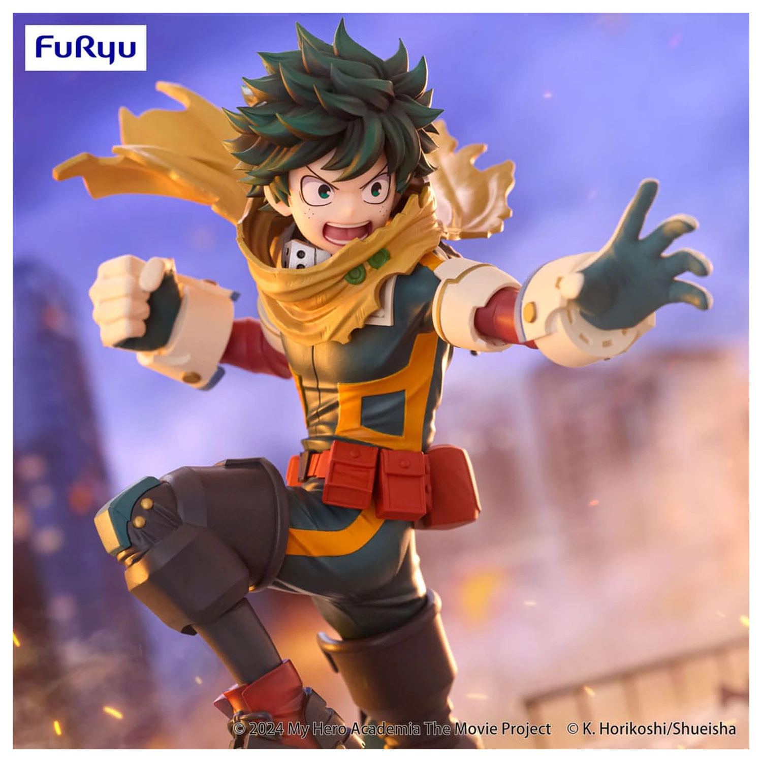 My Hero Academia: You're Next Trio-Try-iT Izuku Midoriya PVC szobor figura 21 cm   termékfotó