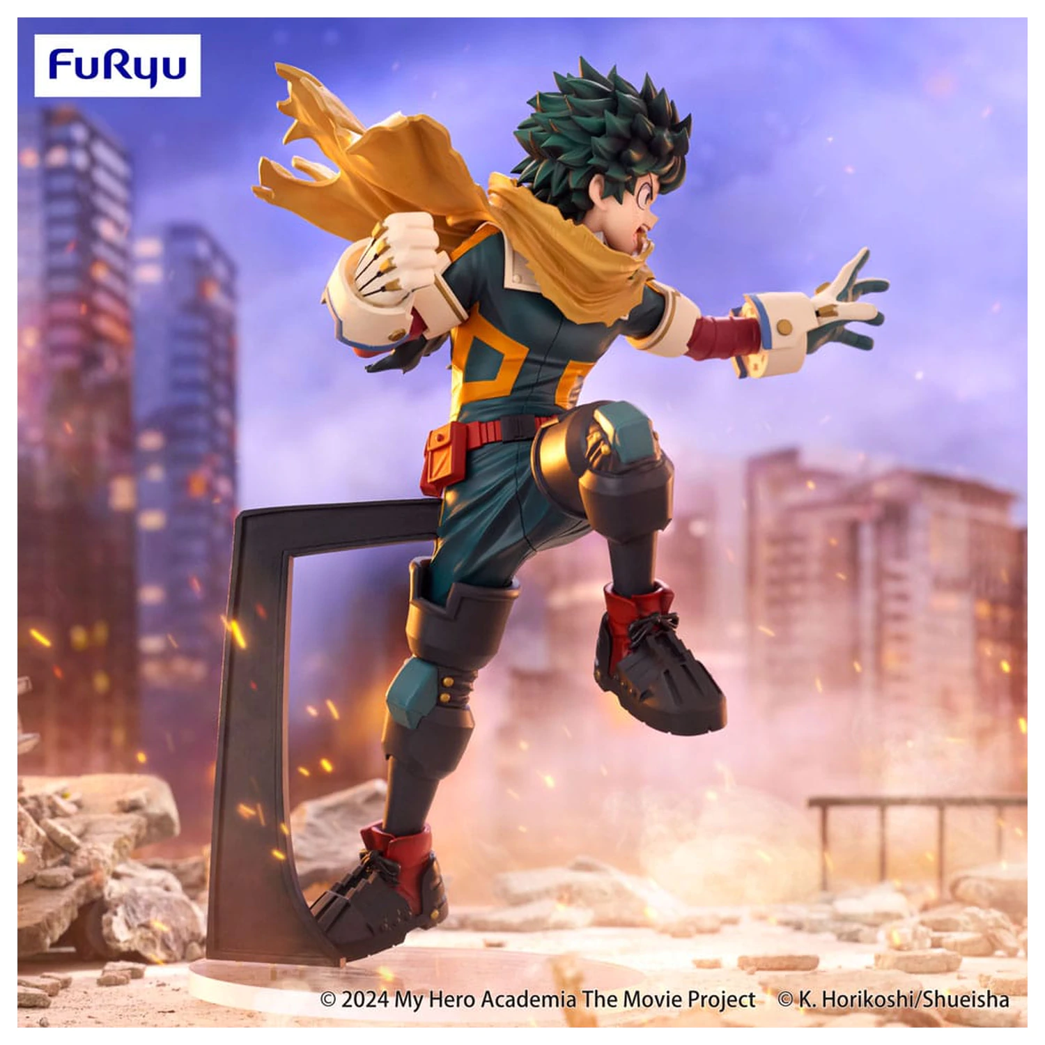 My Hero Academia: You're Next Trio-Try-iT Izuku Midoriya PVC szobor figura 21 cm   termékfotó