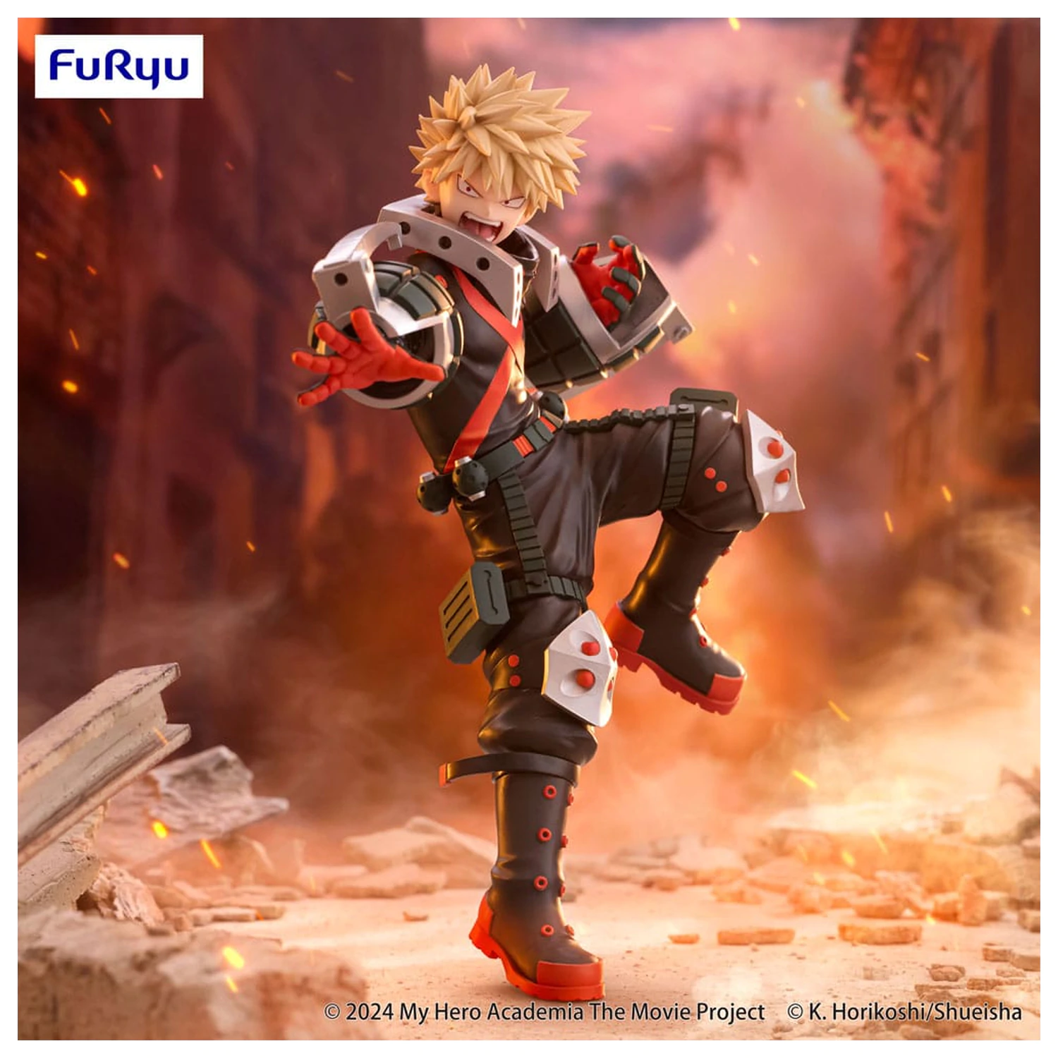 My Hero Academia: You're Next Trio-Try-iT Katsuki Bakugo PVC szobor figura 21 cm    termékfotó