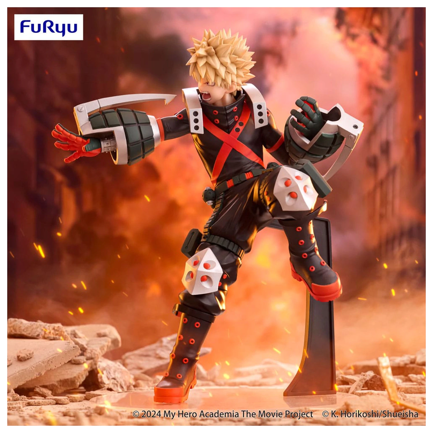 My Hero Academia: You're Next Trio-Try-iT Katsuki Bakugo PVC szobor figura 21 cm    termékfotó