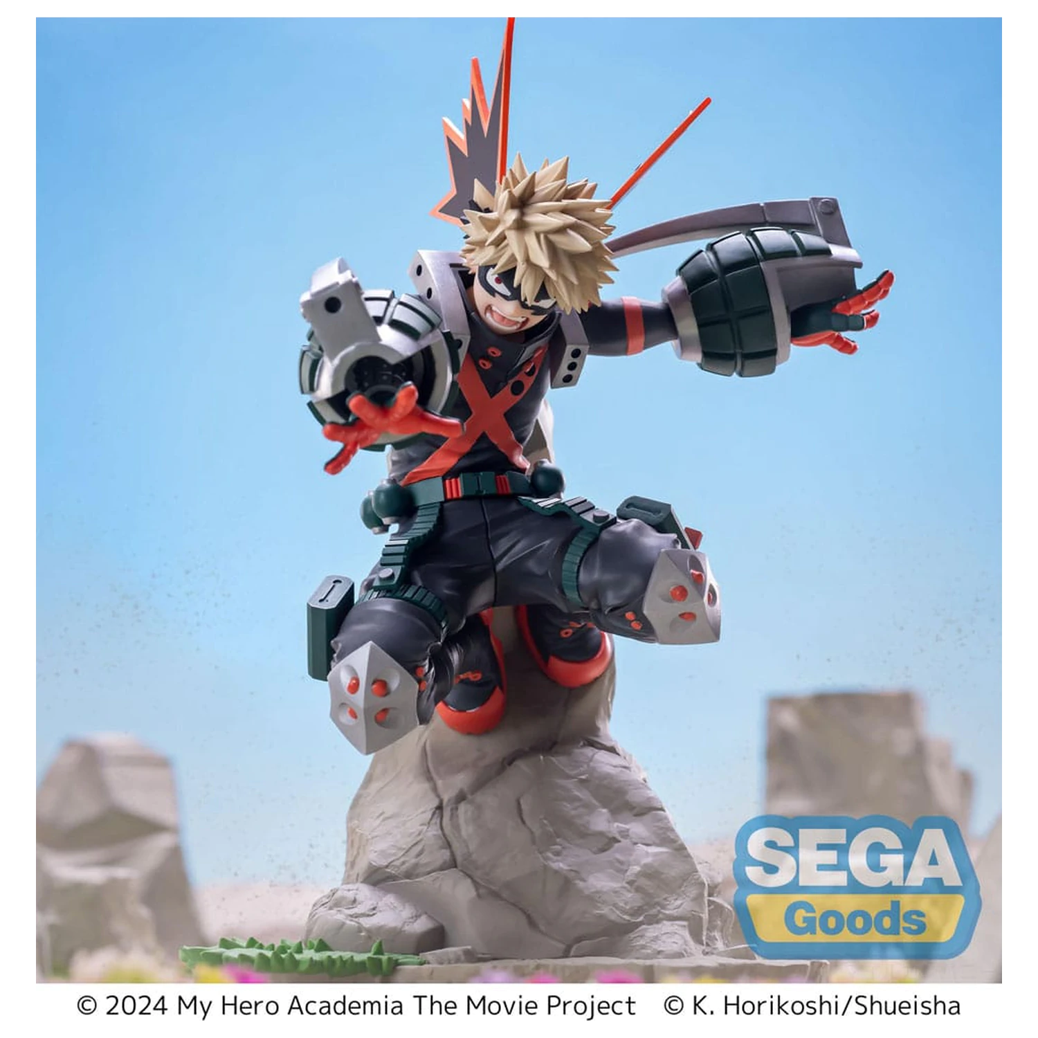 My Hero Academia: You´re Next Xross Link Anime Katsuki Bakugo PVC szobor figura 18 cm  termékfotó