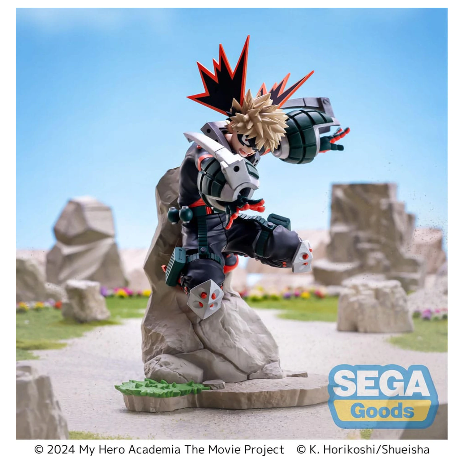 My Hero Academia: You´re Next Xross Link Anime Katsuki Bakugo PVC szobor figura 18 cm  termékfotó