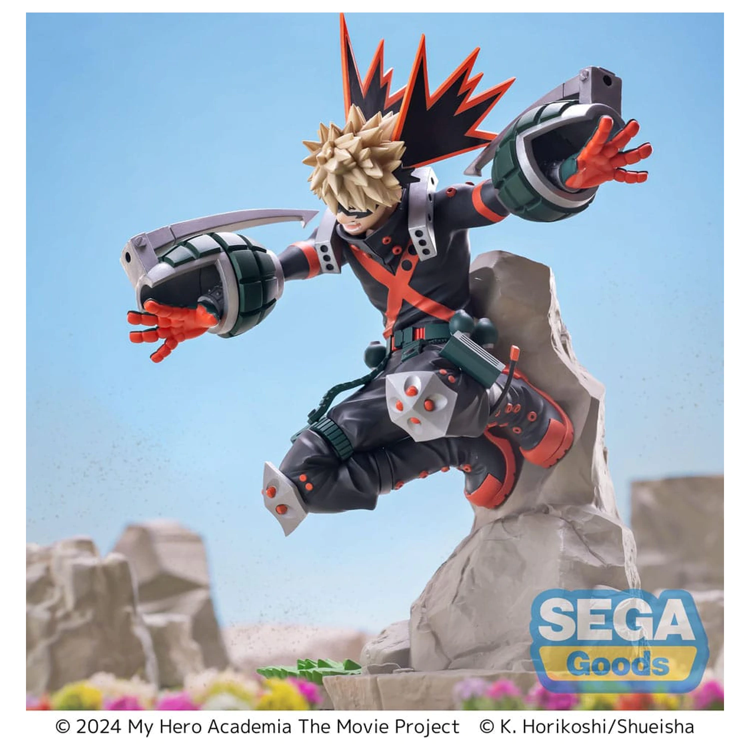 My Hero Academia: You´re Next Xross Link Anime Katsuki Bakugo PVC szobor figura 18 cm  termékfotó
