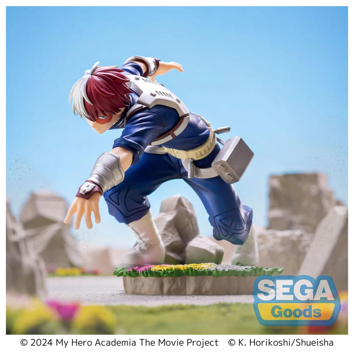 My Hero Academia: You´re Next Xross Link Anime Shoto Todoroki PVC szobor figura 12 cm  termékfotó