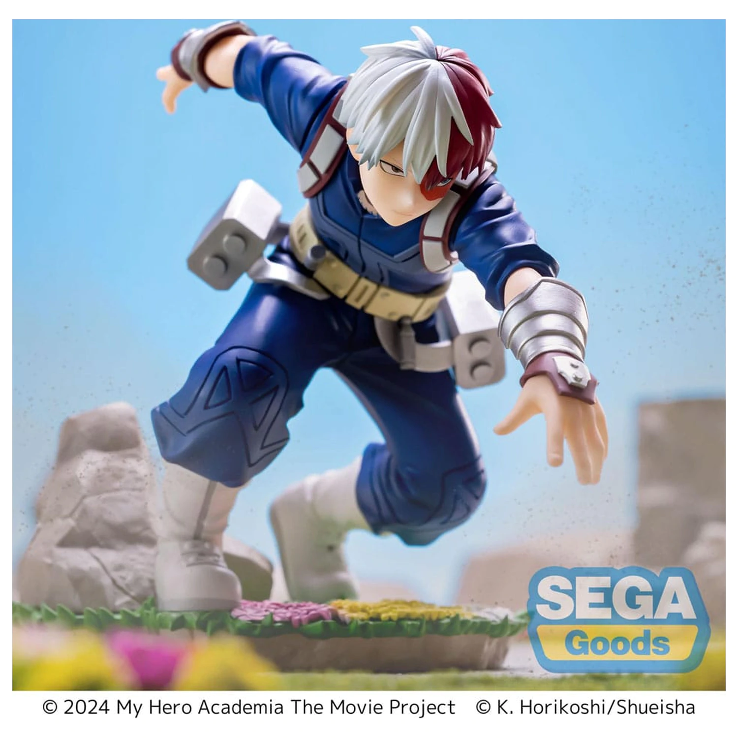 My Hero Academia: You´re Next Xross Link Anime Shoto Todoroki PVC szobor figura 12 cm  termékfotó