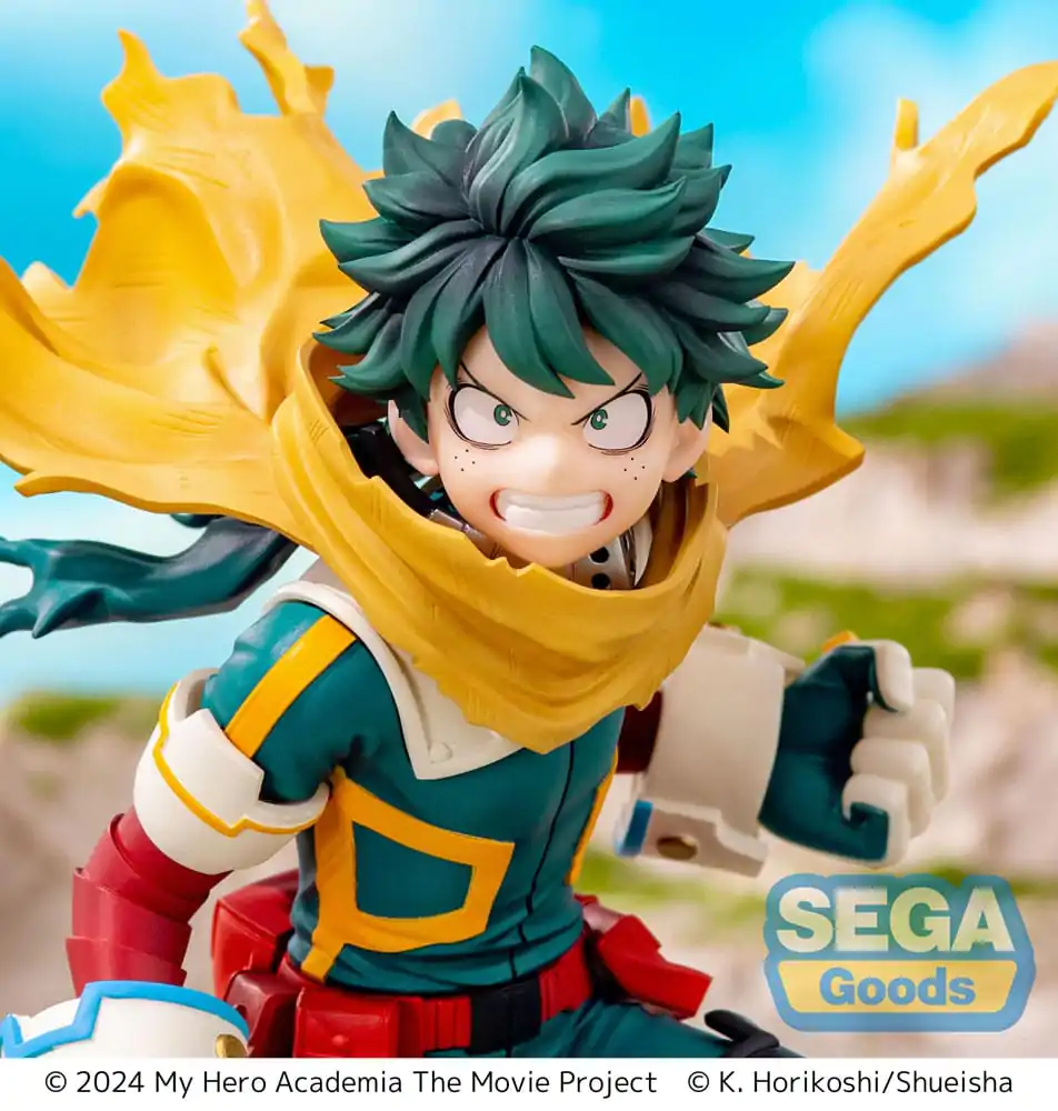 My Hero Academia: You're Next XrossLink Izuku Midoriya PVC szobor figura 14 cm termékfotó