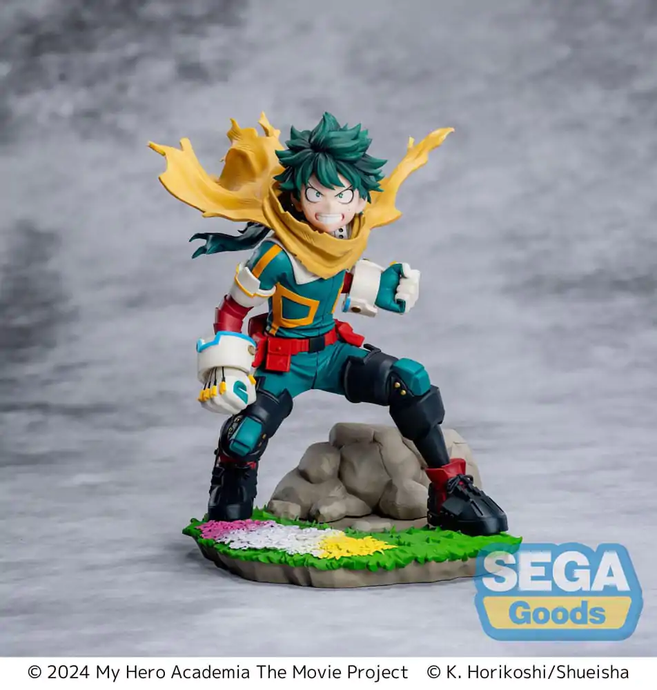 My Hero Academia: You're Next XrossLink Izuku Midoriya PVC szobor figura 14 cm termékfotó