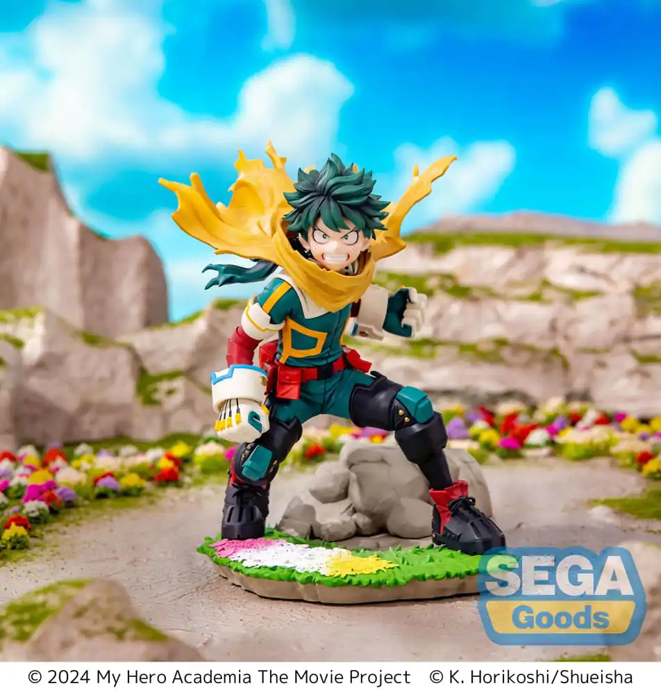 My Hero Academia: You're Next XrossLink Izuku Midoriya PVC szobor figura 14 cm termékfotó