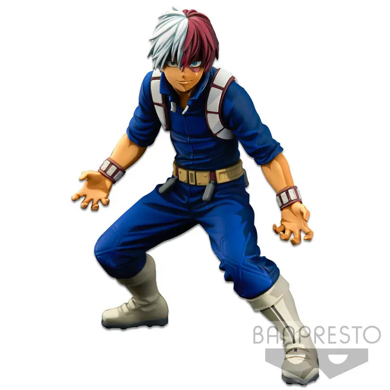 My Hero Academy Banpresto World figura Colosseum Super Master Star Piece Two Dimensions Shoto Todoroki figura 21cm termékfotó