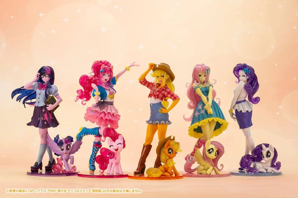 My Little Pony Bishoujo 1/7 Applejack Limitált kiadás PVC szobor figura 22 cm termékfotó