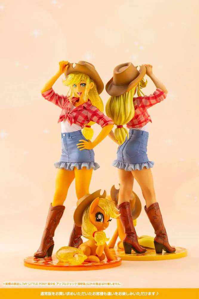 My Little Pony Bishoujo 1/7 Applejack Limitált kiadás PVC szobor figura 22 cm termékfotó