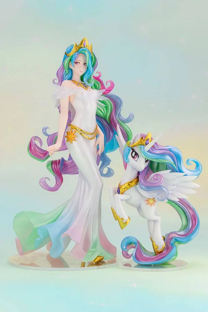 My Little Pony Bishoujo 1/7 Princess Celestia PVC szobor figura 23 cm termékfotó