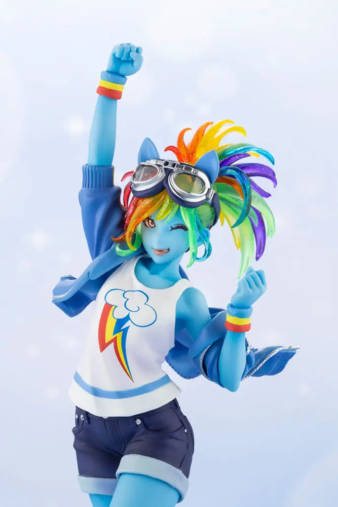 My Little Pony Bishoujo 1/7 Rainbow Dash Limitált kiadás PVC szobor figura 24 cm termékfotó