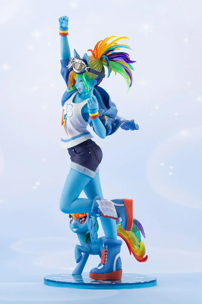 My Little Pony Bishoujo 1/7 Rainbow Dash Limitált kiadás PVC szobor figura 24 cm termékfotó