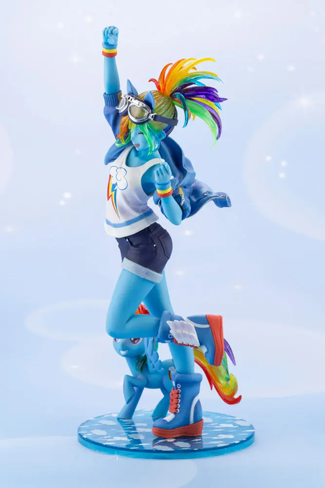 My Little Pony Bishoujo 1/7 Rainbow Dash Limitált kiadás PVC szobor figura 24 cm termékfotó