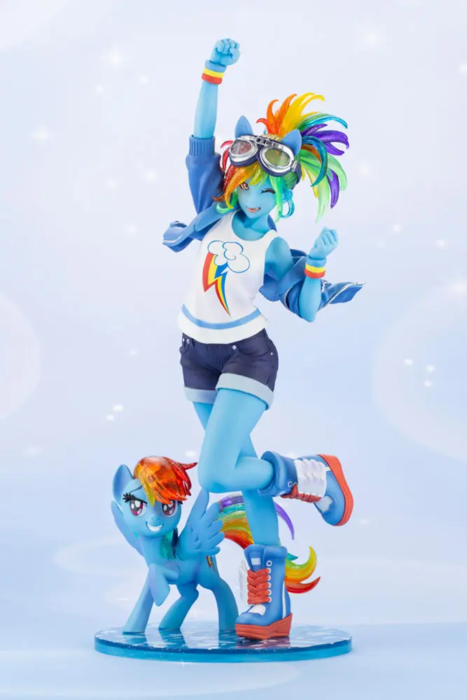 My Little Pony Bishoujo 1/7 Rainbow Dash Limitált kiadás PVC szobor figura 24 cm termékfotó