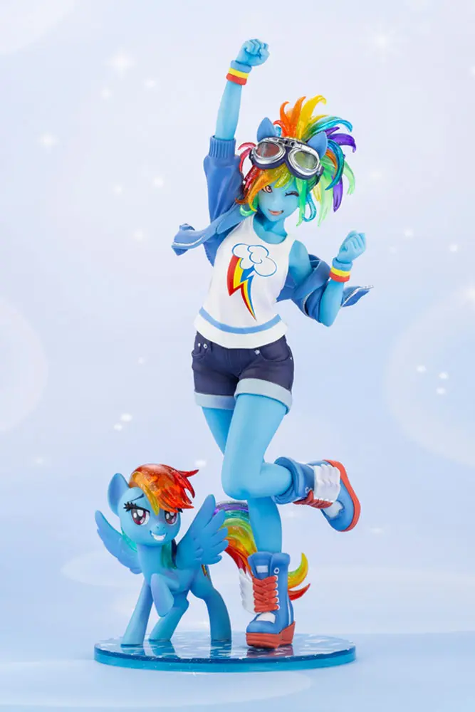 My Little Pony Bishoujo 1/7 Rainbow Dash Limitált kiadás PVC szobor figura 24 cm termékfotó
