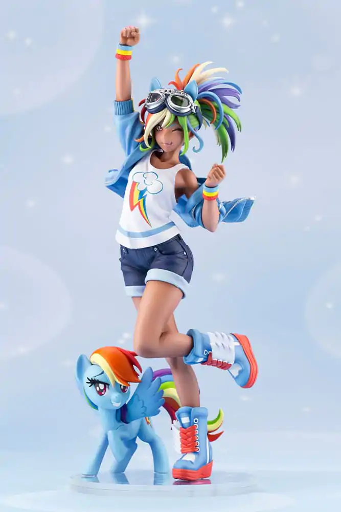 My Little Pony Bishoujo 1/7 Rainbow Dash PVC szobor figura 24 cm termékfotó