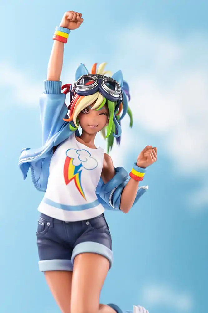 My Little Pony Bishoujo 1/7 Rainbow Dash PVC szobor figura 24 cm termékfotó