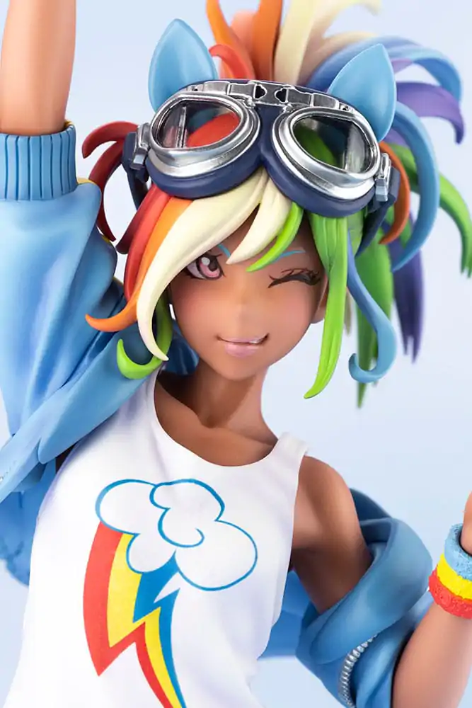 My Little Pony Bishoujo 1/7 Rainbow Dash PVC szobor figura 24 cm termékfotó