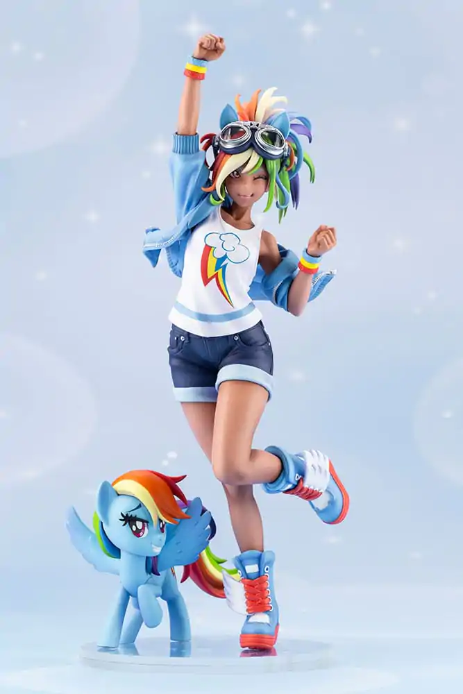 My Little Pony Bishoujo 1/7 Rainbow Dash PVC szobor figura 24 cm termékfotó