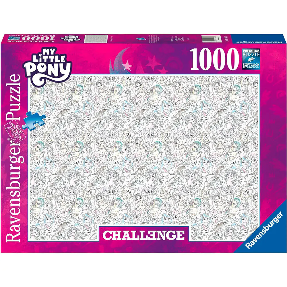 My Little Pony Challenge puzzle 1000db-os termékfotó