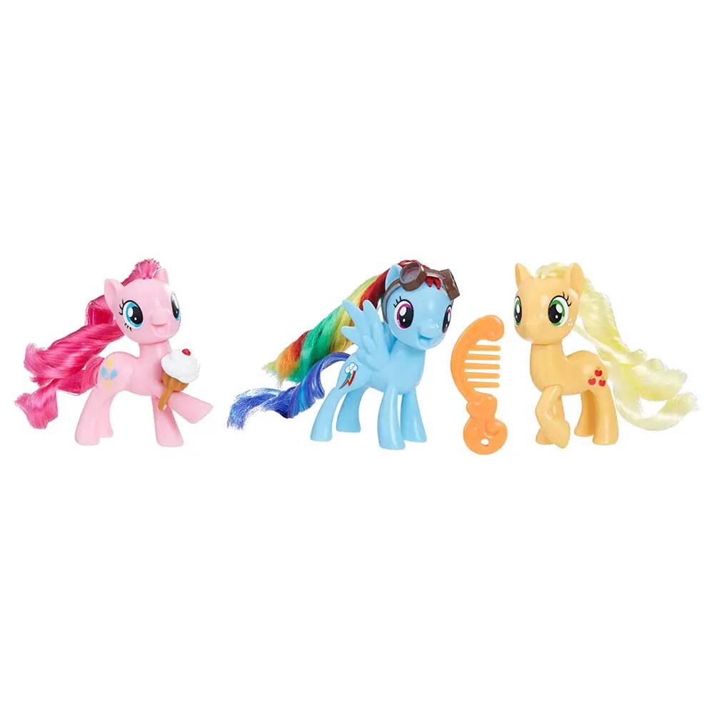 My Little Pony Equestria Friends 3db-os figura csomag 8cm termékfotó