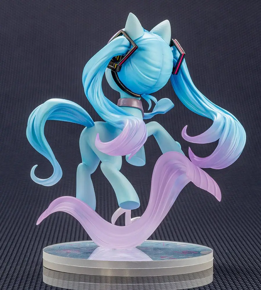 My Little Pony feat. Hatsune Miku Bishoujo 1/7 Hatsune Miku Pony PVC szobor figura 22 cm termékfotó