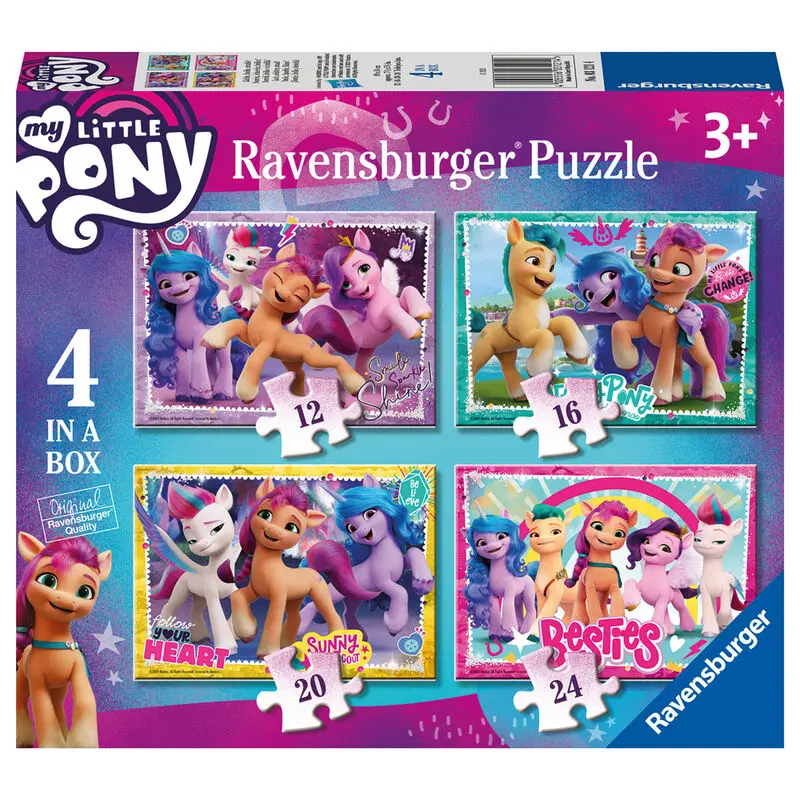 My Little Pony puzzle 12+16+20+24db-os termékfotó
