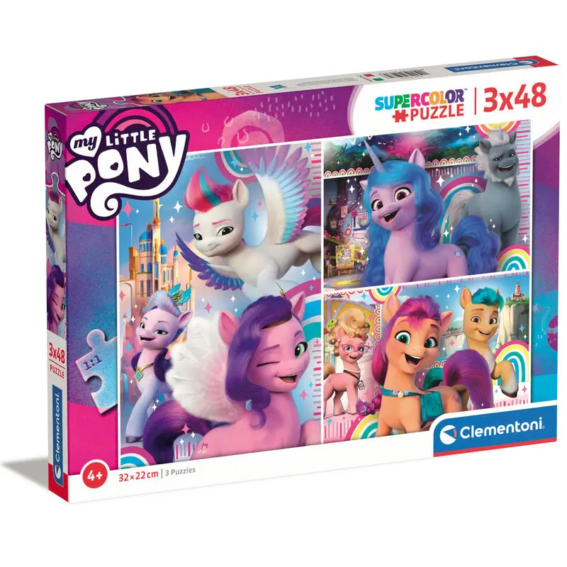 My Little Pony puzzle 3x48db-os termékfotó