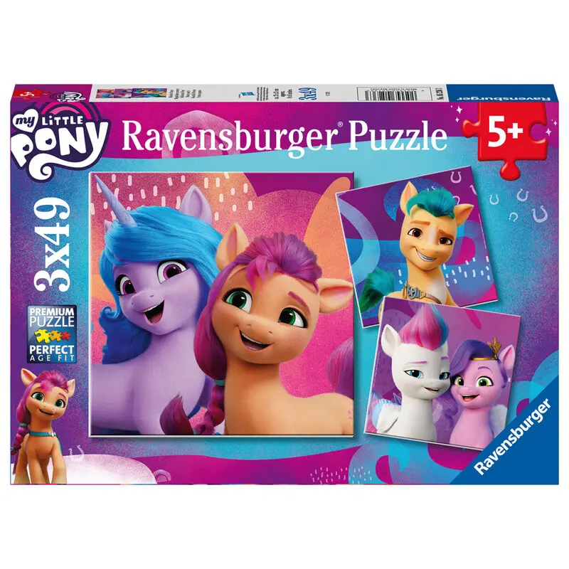 My Little Pony puzzle 3x49db-os termékfotó