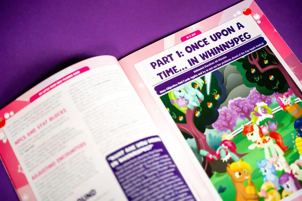 My Little Pony RPG Rulebook Core angol nyelvű termékfotó