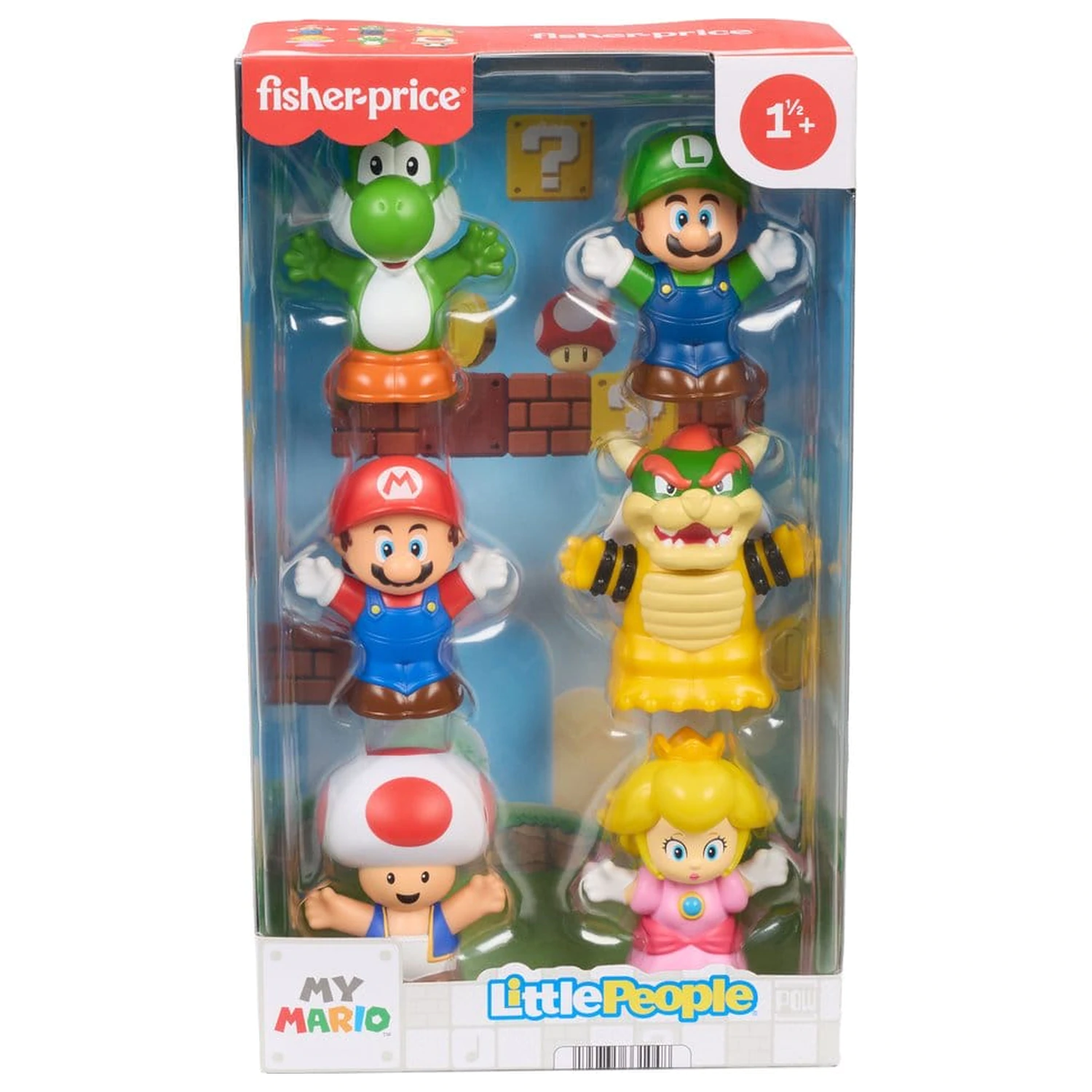 My Mario Little People Collector Mini figura csomag 7 cm termékfotó