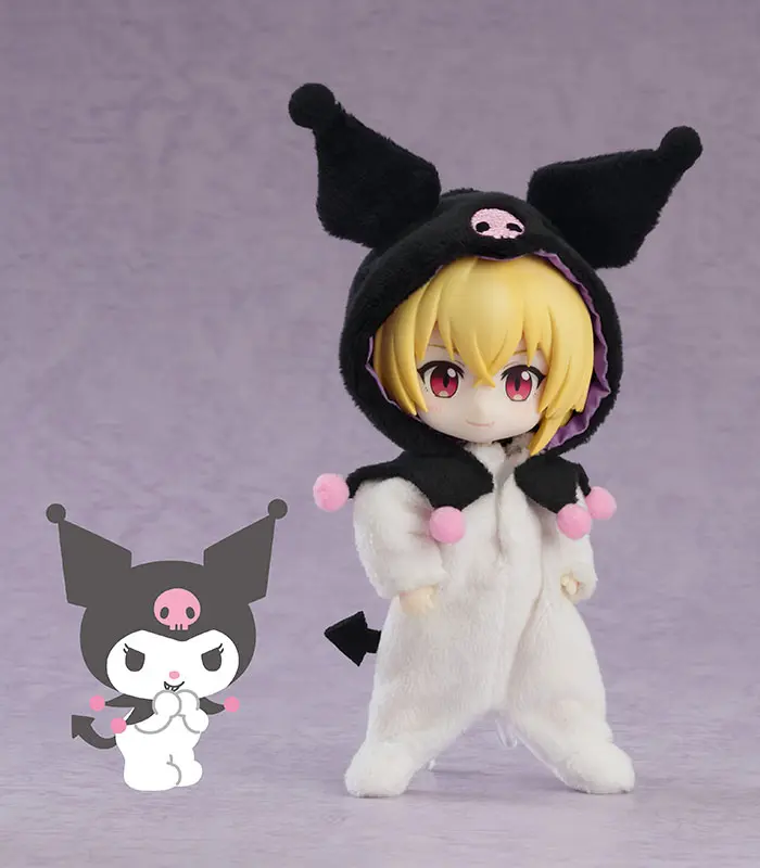 My Melody for Nendoroid Doll Figures Outfit Set: Kigurumi Pajamas Kuromi termékfotó