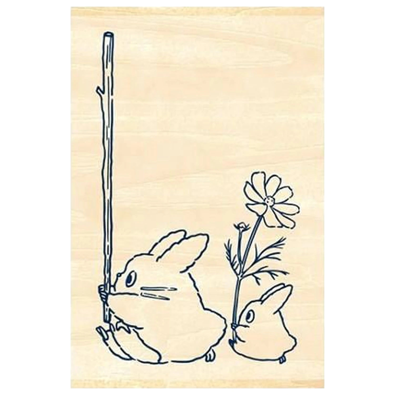 My Neighbor Totoro Blue & White Totoro fa pecsételő termékfotó