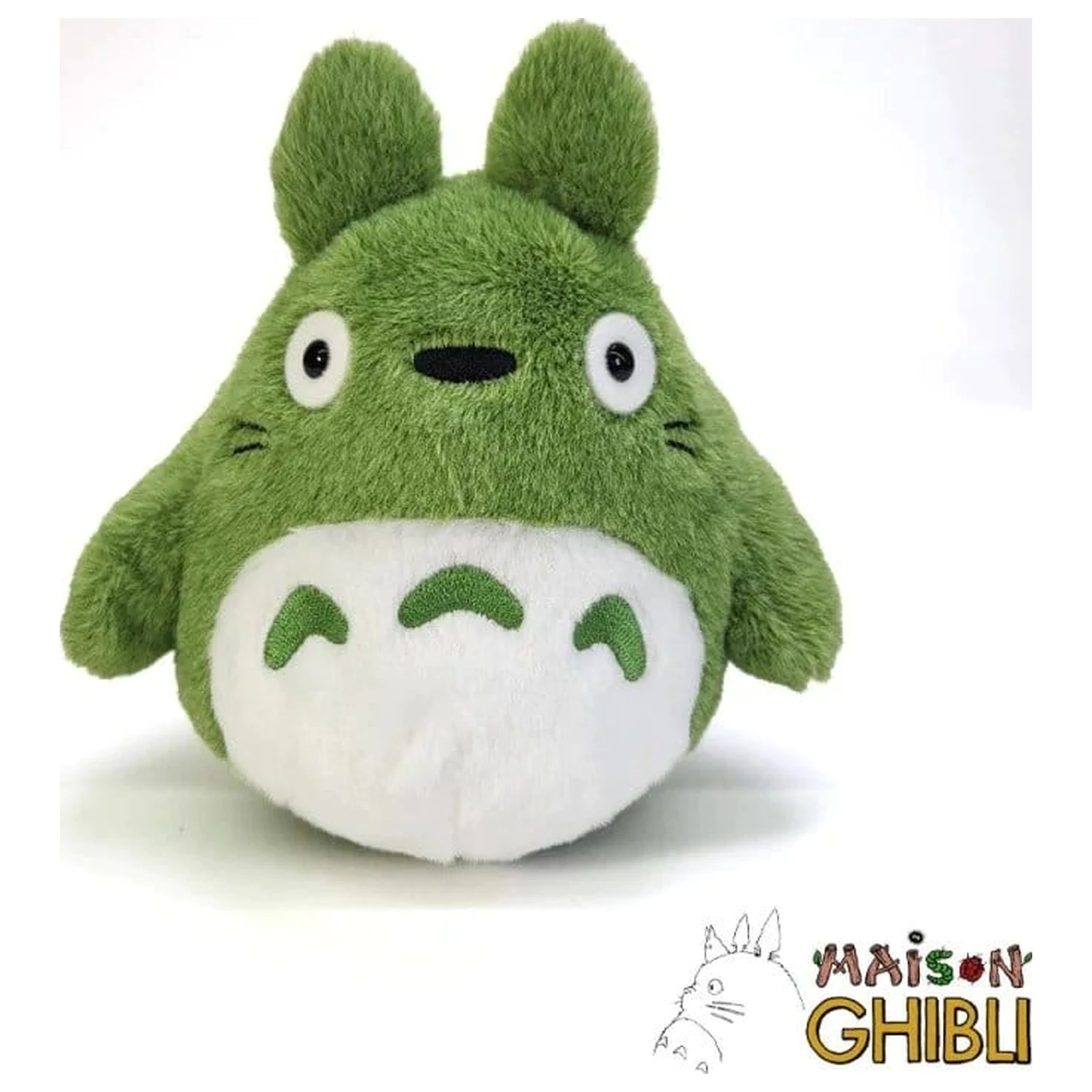 My Neighbor Totoro Fluffy Beantáska Big Totoro Green plüss figura  termékfotó