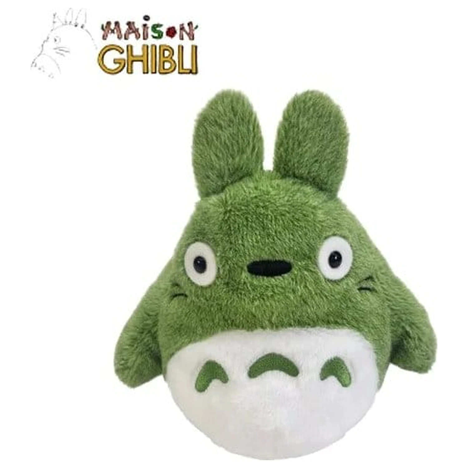My Neighbor Totoro Fluffy Beantáska Big Totoro Green plüss figura  termékfotó