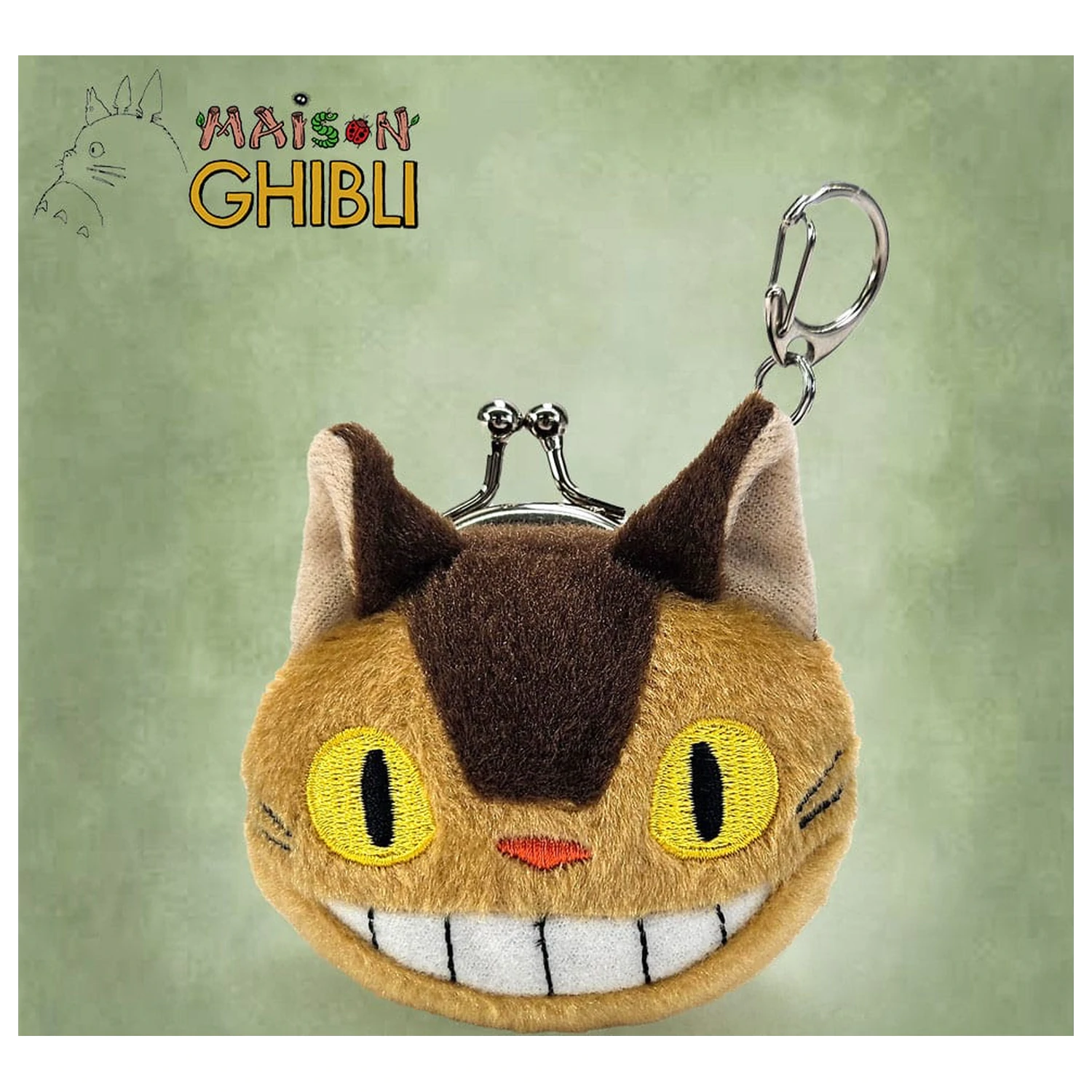 My Neighbor Totoro Funwari Mini plüss Coin pénztárca Cat Bus termékfotó